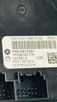 11+ VOYAGER GRAND CARAVAN MODUL PŘIJÍMAČ KEYLESS