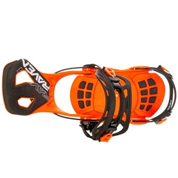 Wiązania Snowboardowe RAVEN Fastec FT360 Orange L
