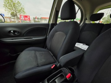 Nissan Micra IV Hatchback 5d 1.2 80KM 2012 Nissan Micra 1.2 Benzyna Automat Klimatyzacja 5-Drzwi 1.2 Benzyna 80KM, zdjęcie 14