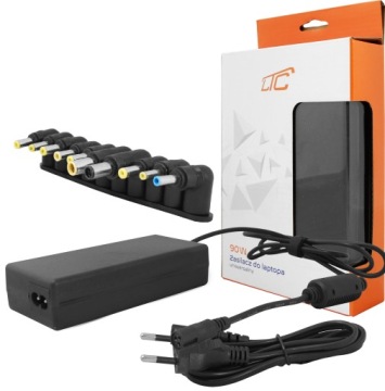 Univerzální Napájecí Adaptér A Nabíječka Pro Notebook 90W 16-20V 4,74A 10 Koncovek Ltc