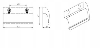 ПОДВИЖНАЯ ЗАЩЕЛКА + РУЧКА DELUXE, ЗОЛОТОЙ ДУБ