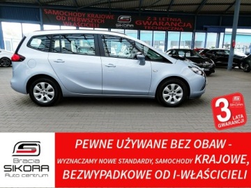 Opel Zafira C Tourer Facelifting 1.4 Turbo 140KM 2016 Opel Zafira 7-osób NAVI+2XKLIMA Kraj Bezwypadkowy