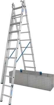 Drabina 3 elementowa Krause Stabilo 3x9 na schody