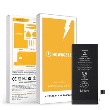Bateria NOWACELL do iPhone 5 - większa pojemność 2010mAh