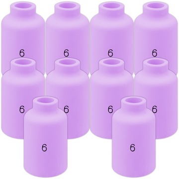 10x Dysza ceramiczna TIG #6 54N16 SR17 SR18 SR26