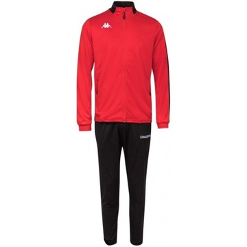 Dres treningowy Kappa Salcito junior czerwono-czar