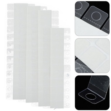 Samoprzylepne zawieszki J Hook przezroczysta naklejka samoprzylepna