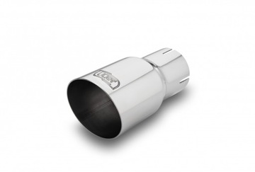 KOŃCÓWKA OZDOBNA WYDECHU TŁUMIKA 80mm MONTAŻ 55mm JDM