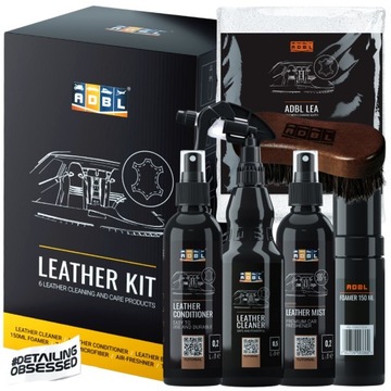 ADBL Leather Kit prof zestaw do czyszczenia skóry