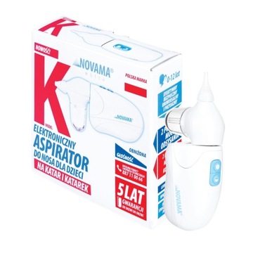 ЭЛЕКТРИЧЕСКИЙ НОСОВОЙ АСПИРАТОР ДЛЯ КОРРЕКЦИИ БЕЛЫЙ K