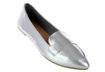 BALERINY MOKASYNY LAKIERKI ELEGANCKIE BUTY DAMSKIE 6359 roz. 37