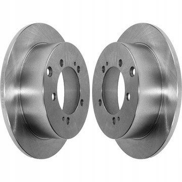 Диски + колодки DACO ЗАДНИЕ Outlander I Lancer 262x10