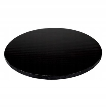 КРУГЛАЯ ЧЕРНАЯ ОСНОВА ДЛЯ ТОРТА, ТОЛЩИНА 30 СМ