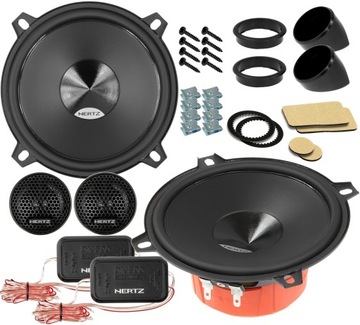 HERTZ DSK130.3 MOCNE GŁOŚNIKI SAMOCHODOWE 130MM 13CM SYSTEM ODSEPAROWANE