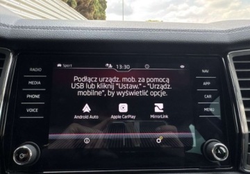 Skoda Kodiaq I SUV Facelifting 2.0 TDI SCR 150KM 2022 Skoda Kodiaq Kodiaq Ambition 2.0TDI DSG ACC Matrix Hak Kamera Ambiente Pod, zdjęcie 26