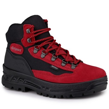 Buty damskie trekkingowe Grisport ROSSO SCAMOSCIATO