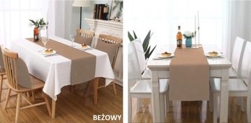 ГЛАДКАЯ ПОЛОЖКА ДЛЯ СТОЛА 40x120 ПРАКТИЧНАЯ МАТОВАЯ ВЫБОР ЦВЕТА