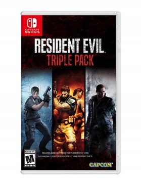 RESIDENT EVIL TRIPLE PACK / GRA NINTENDO SWITCH / KARTRIDŻ