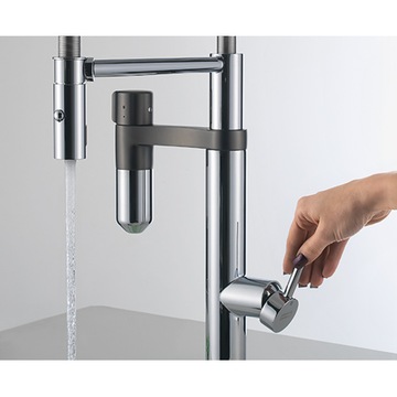 Franke VITAL SEMI-PRO, капсульный фильтр из хрома/металла