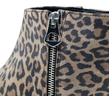 WALK London Hoxton Low Leopard Botki 42 1AAE