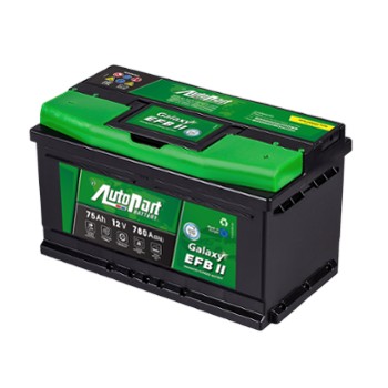 AKUMULATOR AUTOPART EFB II 75 Ah 780A ZDUŃSKA WOLA