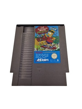 NINTENDO NES THE SIMPSONS BART VS THE SPACE MUTANT