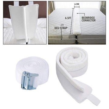 Домашняя кровать Bridge Split Соединитель кровати Наполнитель зазоров матраса Зажим 5 см 200x30 см