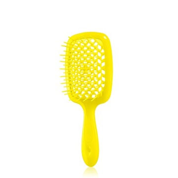 JANEKE SUPERBRUSH SMALL SZCZOTKA DO WŁOSÓW ANTYSTATYCZNA FLUO ŻÓŁTA