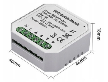 КОНТРОЛЛЕР РОЛЬСТАВНИ TUYA SMART LIFE WIFI