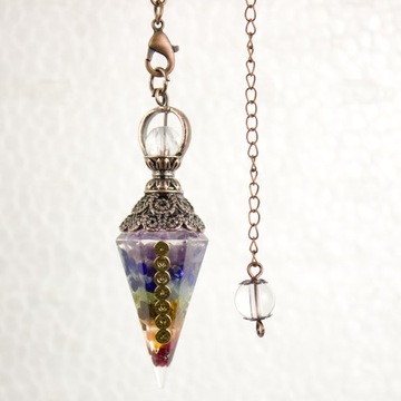 WISIOREK WAHADŁO ORGONIT RADIESTEZYJNE AGAT TURKUS DOBRE SAMOPOCZUCIE