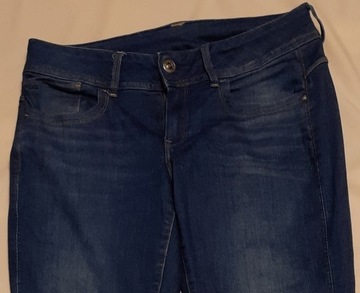 jeansy damskie G-STAW RAW LYNN MID SKINNY 31/32