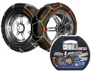 Łańcuchy śniegowe Inter Pack KN 95 R16 225/50 215/55 205/65