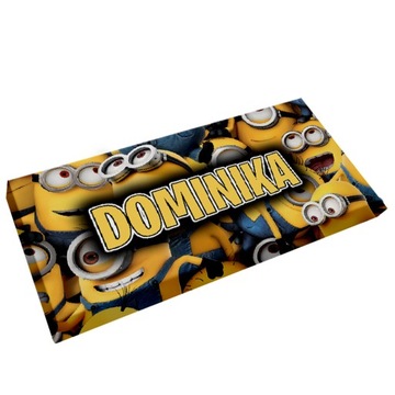 CZEKOLADA słodki prezent MINIONKI + TWOJE IMIĘ !