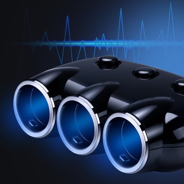 РАСПРЕДЕЛИТЕЛЬ ПРИкуривателя 120Вт 3А 12В / 24В