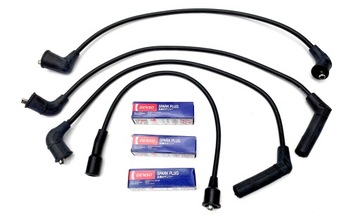 PRZEWODY ZAPŁONOWE + 3 ŚWIECE TICO MATIZ