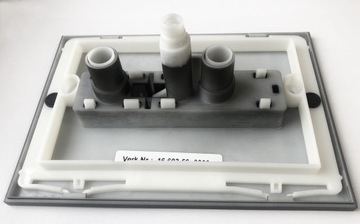 Кнопка смыва VIP, черный SANIT