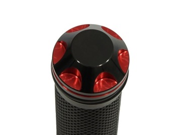 КОРОТКИЕ РУЧКИ, GRIP SHIFTERS 22, красный мотоцикл