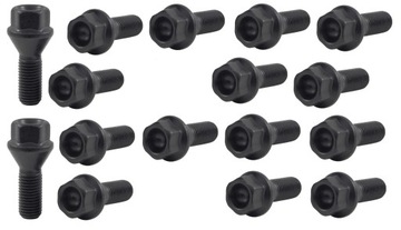 16 szt ŚRUBA KOŁA BMW M12x1,5 E46 E90 E36 OEM TUV