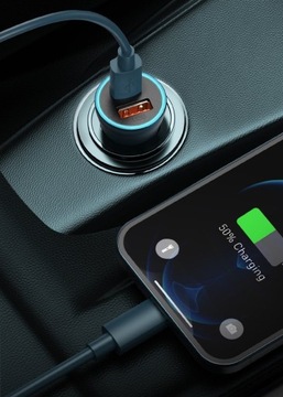 АВТОМОБИЛЬНОЕ ЗАРЯДНОЕ УСТРОЙСТВО BASEUS FAST USB TYPE C ОРИГИНАЛЬНОЕ КАЧЕСТВО USB + стилус