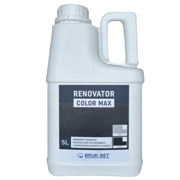 Impregnat emulsja RENOVATOR COLORMAX 5L BRUKBET biały koloryzujący