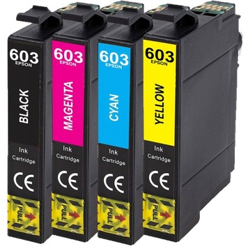 4x TUSZE DO EPSON 603XL XP-2100 XP-3100 WF-2810