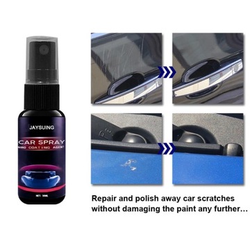 2 SZT. SAMOCHÓD NANO SPRAY NAPRAWCZY SPRAY DO POWŁOKI SAMOCHODOWEJ