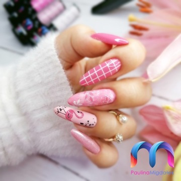 Набор для ногтей 16x гибридный лак MaluLac + лампа-фрезера СУМКА