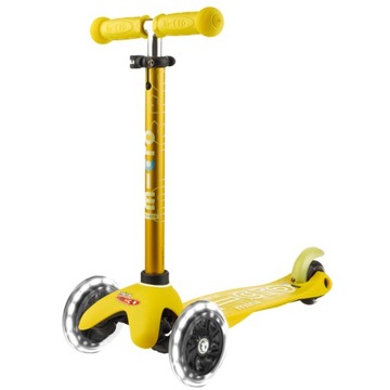 HULAJNOGA MINI MICRO DELUXE LED YELLOW MMD053