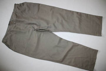 ELLBI PIU~ LNIANE SPODNIEW KHAKI~48/50