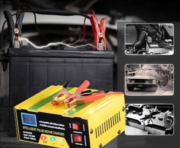 АВТОМАТИЧЕСКИЙ ВЫПРЯМИТЕЛЬ С ФУНКЦИЕЙ РЕМОНТА 12В 24В МИКРОПРОЦЕССОР