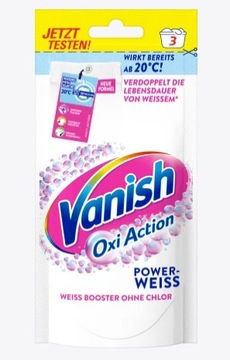 Vanish Oxi Action Powerweiss - Odplamiacz proszek 90g