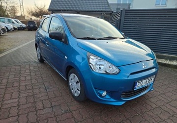 Mitsubishi Space Star Hatchback 5d 1.0 71KM 2015 Mitsubishi Space Star Swiezo sprowadzony Ubezpieczony Zarejestrowany Nowe, zdjęcie 2