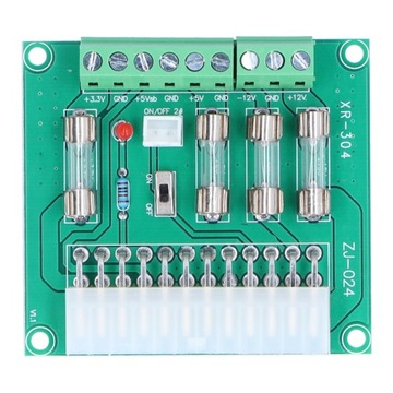 Moduł okablowania przewodu transferowego obudowy komputera ATX Power Board z 20-stykowym 24-stykowym złączem