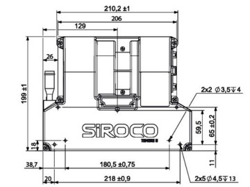 NAGRZEWNICA WODNA 4,3 KW 12 v lub 24 v